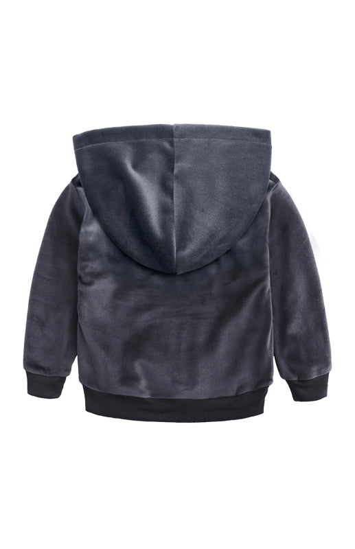 Elleen Spelling Hooded Gold Velvet Sets