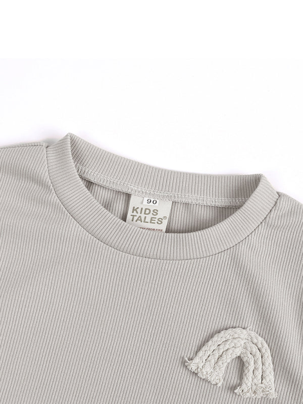 Paolo Pit Strip Pullover Long Sleeve Sets