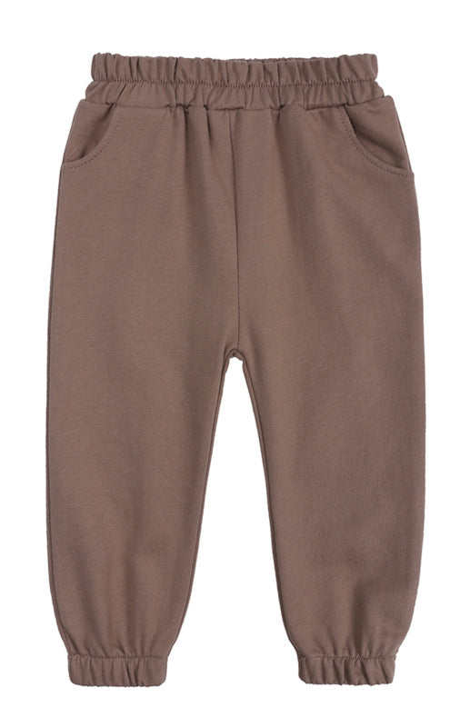 Marcos Thickened Brushed Warm Long-Sleeved Trousers