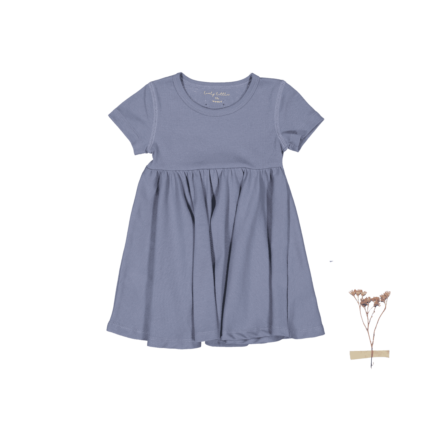 The Short Sleeve Dress - Midnight