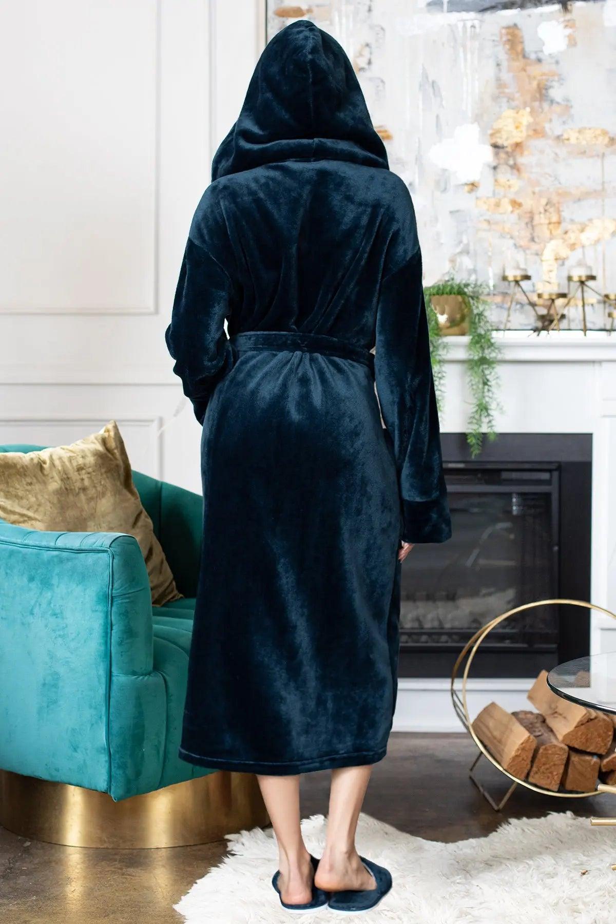 Jessica Plush Hooded Robe - Spa-Worthy Comfort at Home