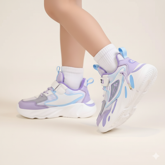 Breathable Mesh Running Sneakers Ages 4-12