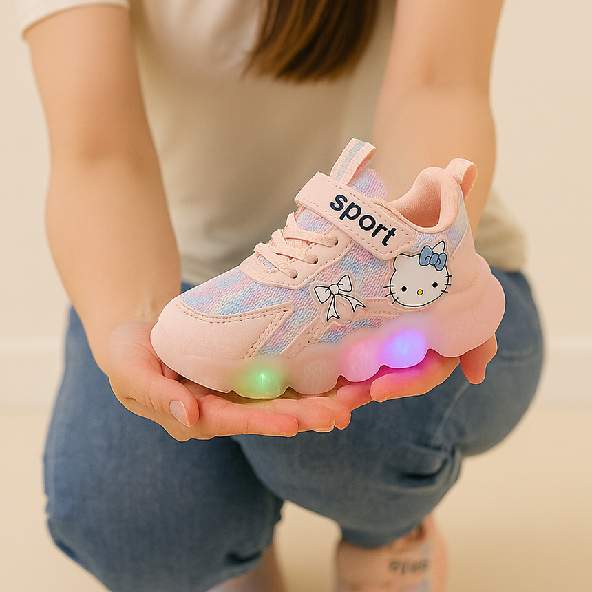 Rosairis Bubble LED Sneakers for Kids (1-6 Years)