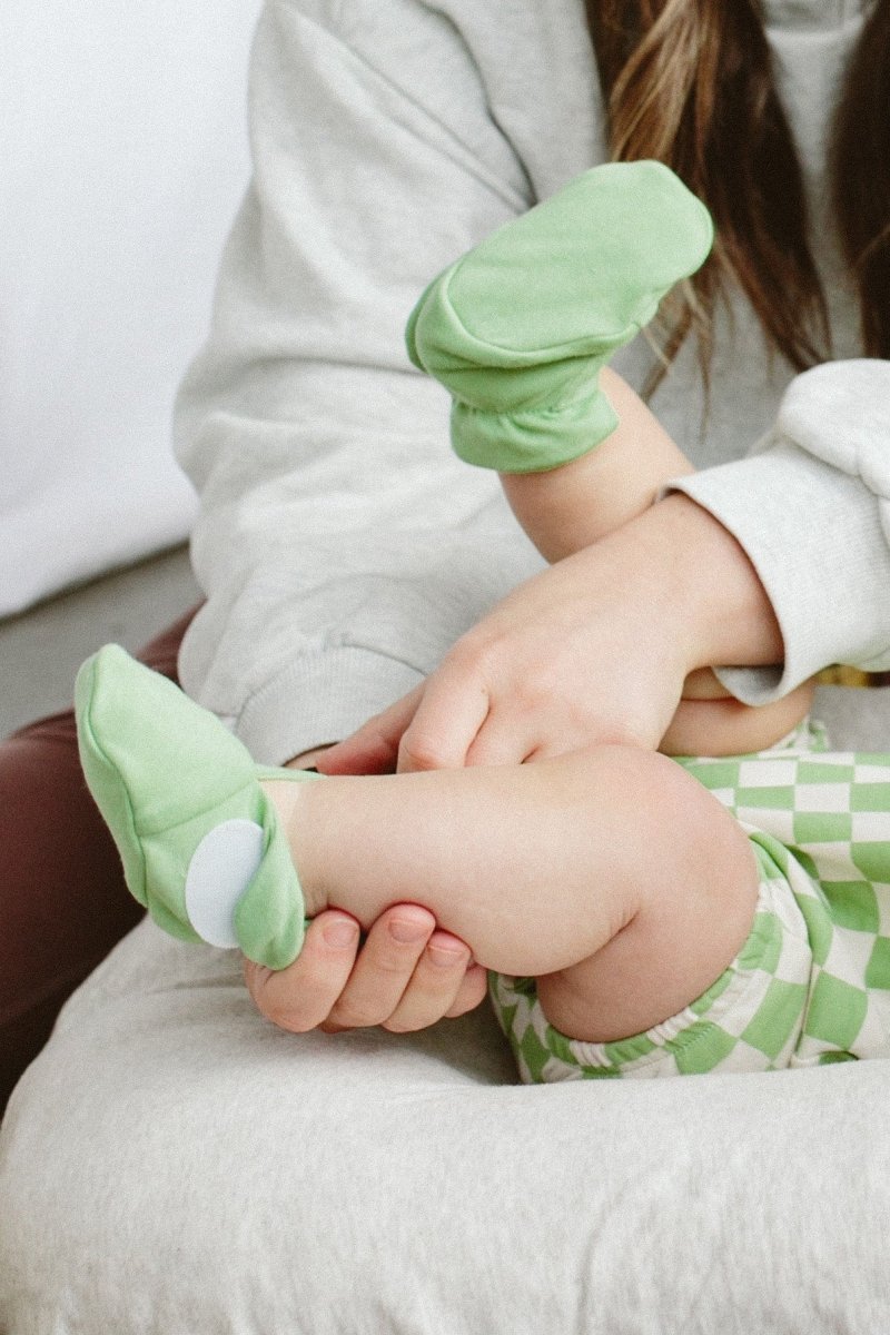 Joel Matcha Carbajar Green Stay On 2 Packs Boots