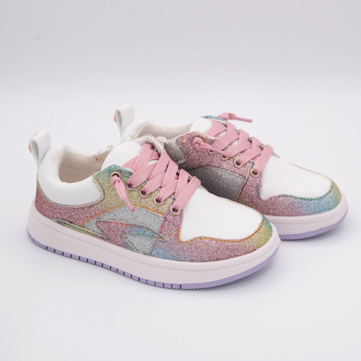 Sivania Low Tops Glitter Pinky Sneakers