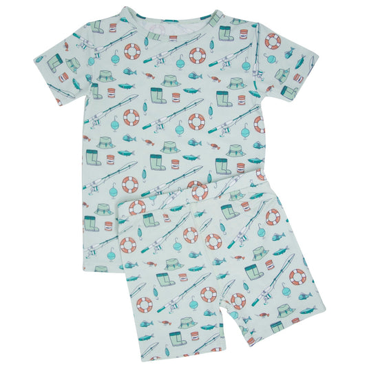 Anuel Fishing Poles Summer Pajama Set