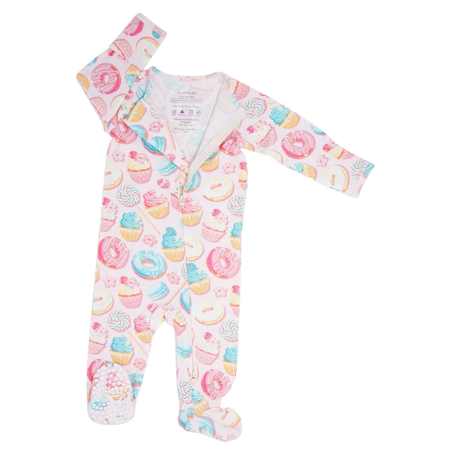Nikky Sweet Tooth Zipper Footie