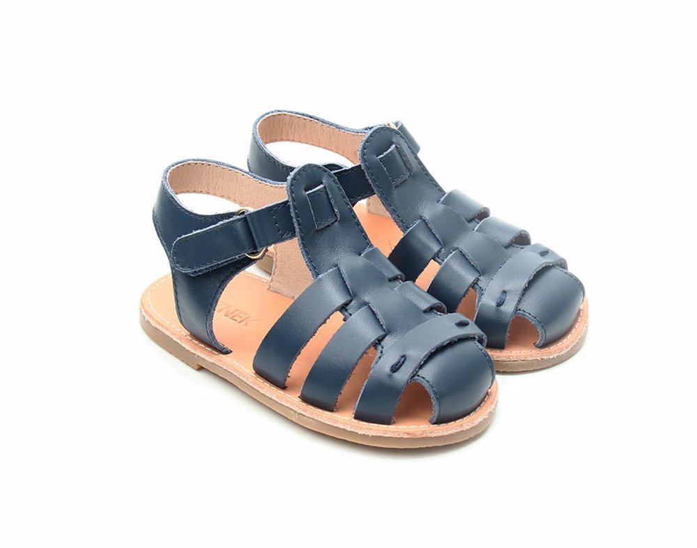 Genuine Leather Sandals for Kids- Venetian