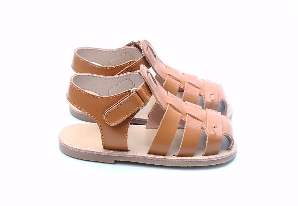 Genuine Leather Sandals for Kids- Venetian