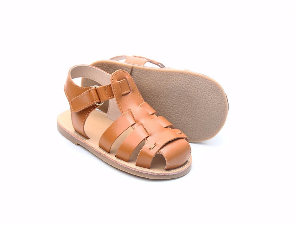 Genuine Leather Sandals for Kids- Venetian