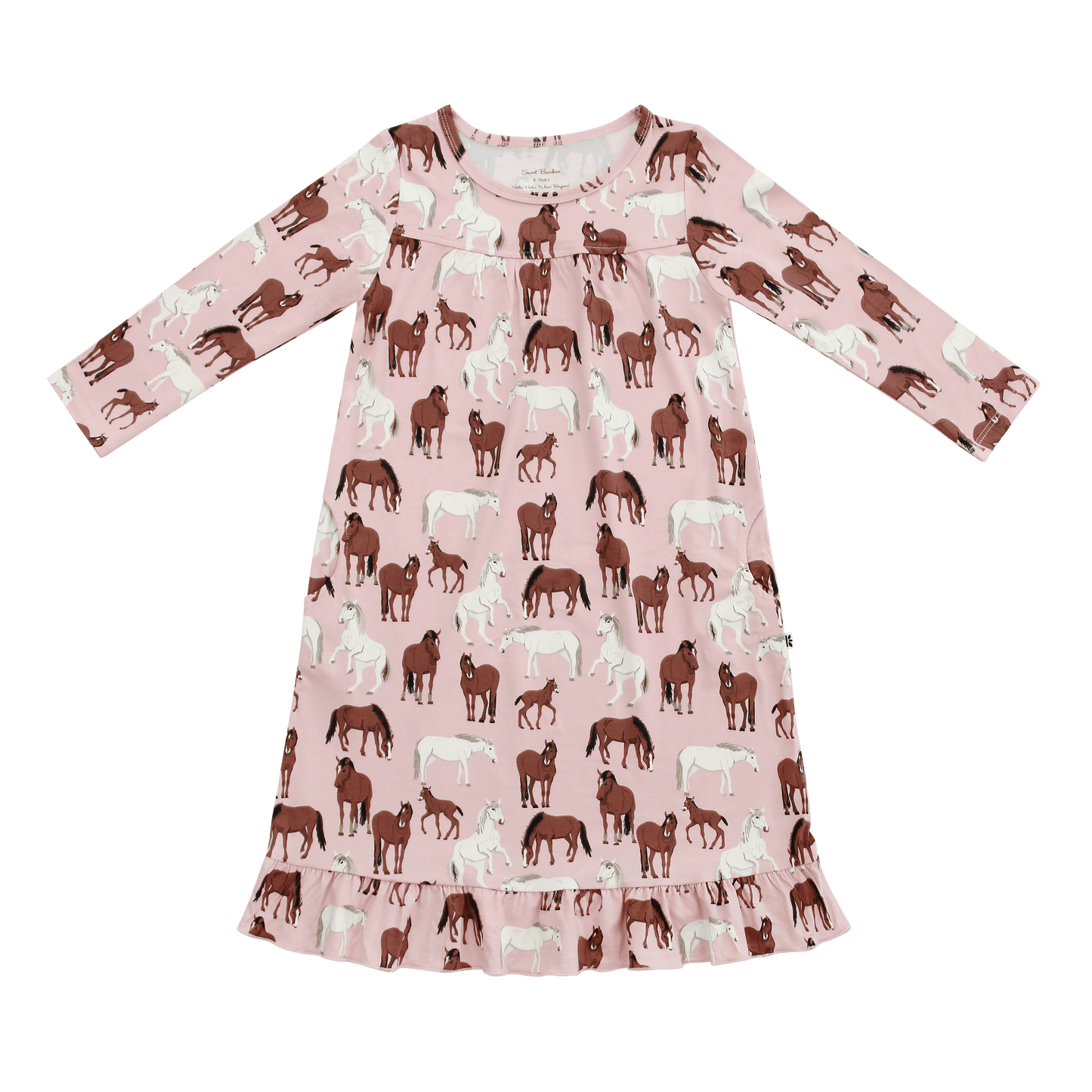 Maria Wild Horses Boho Dress