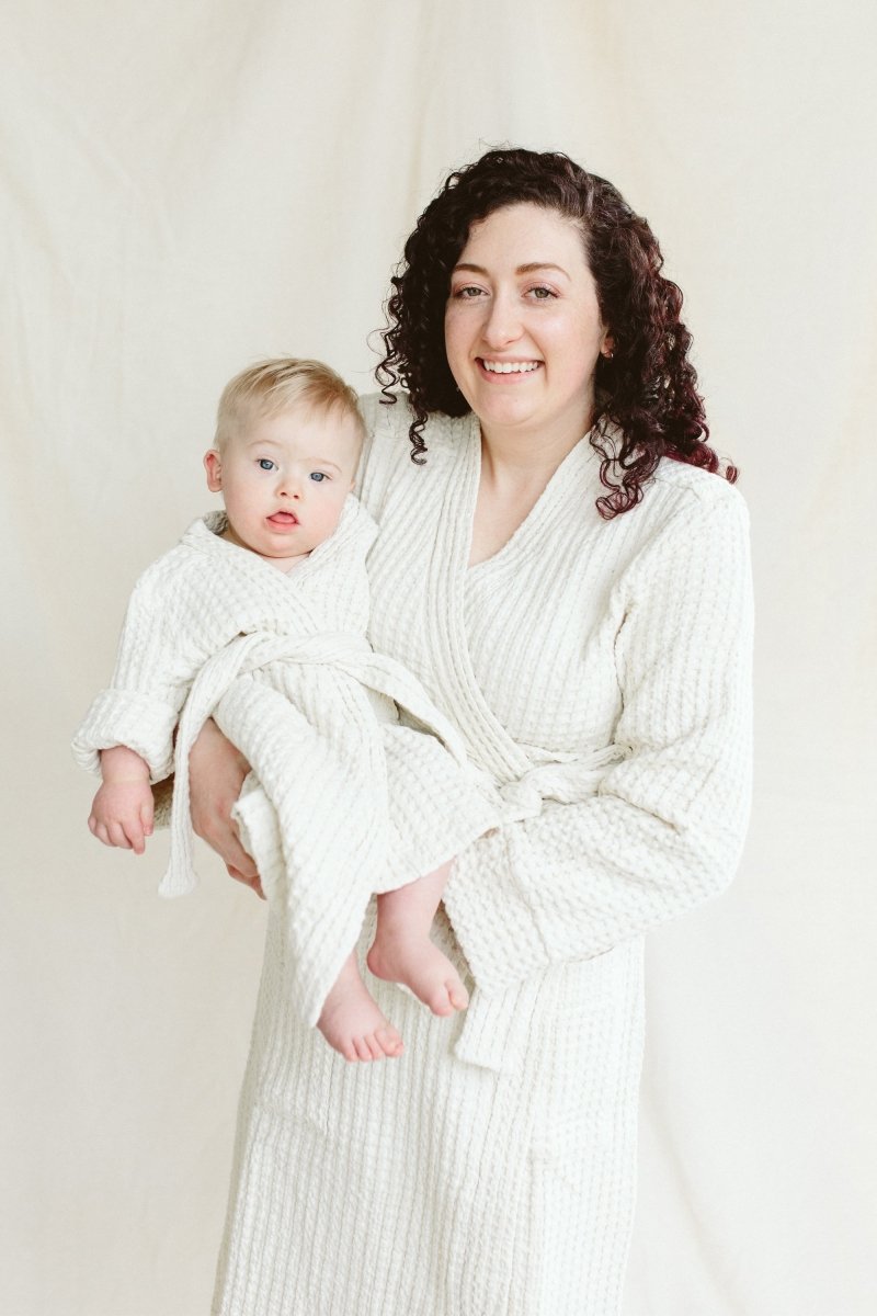 Esthel Cozy Waffle Alabaster Robe - GuGuTon baby store - Baby Fashion - Toddlers Outfits - Babies Outfits - Toddler Clothes - Kids Clothing - Newborn Clothes - Newborn Wear - Kids Wear - Trending Clothes - Trending Outfits - Fall Fashion - Winter Fashion - Girls Clothes - Boys Clothes - Babies Wear - Kids Accessories - KidsWear - Summer Clothes - Summer Fashion - Summer Trend - Falls Sweaters - Tops - Bottom - Jeans - Blouse - Dresses - Newborn Dresses - Toys