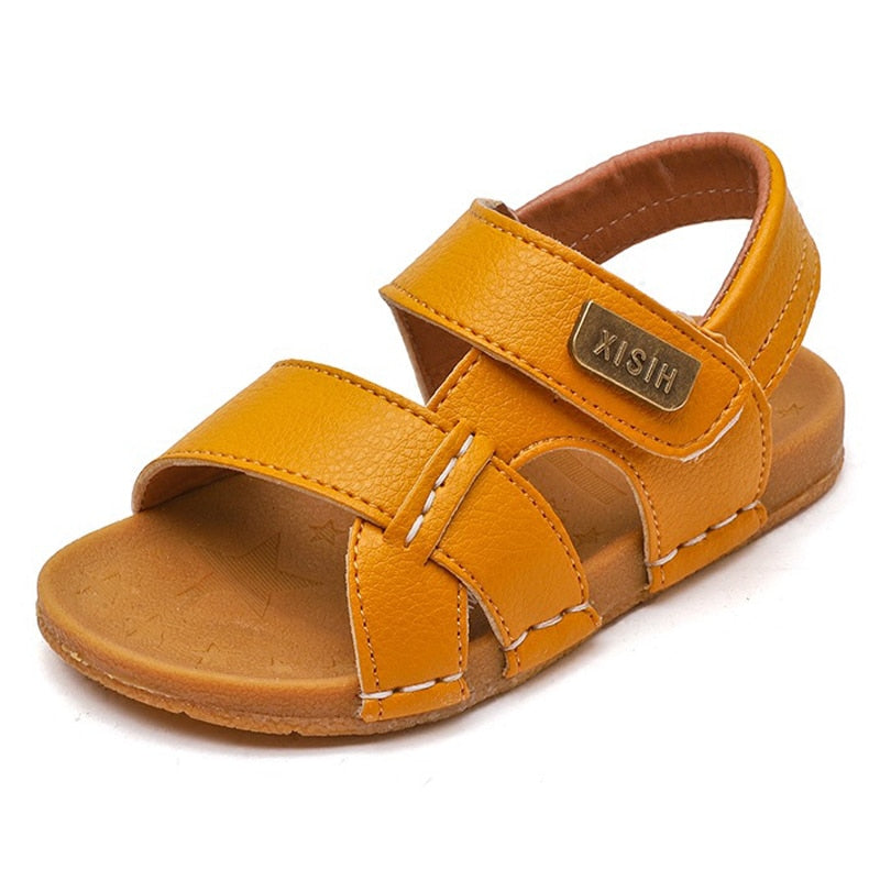 Sandals Boys Stitching Simple Soft Bottom Shoes