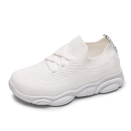 New Children Solid Flying Knit Shoes Kids Sports Boys - GuGuTon baby store - Baby Fashion - Toddlers Outfits - Babies Outfits - Toddler Clothes - Kids Clothing - Newborn Clothes - Newborn Wear - Kids Wear - Trending Clothes - Trending Outfits - Fall Fashion - Winter Fashion - Girls Clothes - Boys Clothes - Babies Wear - Kids Accessories - KidsWear - Summer Clothes - Summer Fashion - Summer Trend - Falls Sweaters - Tops - Bottom - Jeans - Blouse - Dresses - Newborn Dresses - Toys