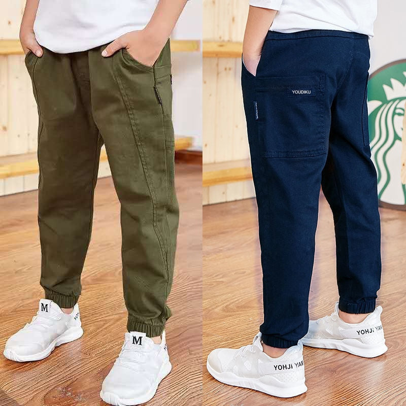 Jordi Children Trousers Casual Kids Sports 3-13 Years Teenager