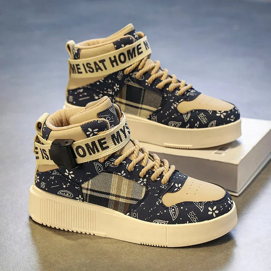 Brand Kids Sport Tennis Shoes Boys High Top Street - GuGuTon baby store - Baby Fashion - Toddlers Outfits - Babies Outfits - Toddler Clothes - Kids Clothing - Newborn Clothes - Newborn Wear - Kids Wear - Trending Clothes - Trending Outfits - Fall Fashion - Winter Fashion - Girls Clothes - Boys Clothes - Babies Wear - Kids Accessories - KidsWear - Summer Clothes - Summer Fashion - Summer Trend - Falls Sweaters - Tops - Bottom - Jeans - Blouse - Dresses - Newborn Dresses - Toys