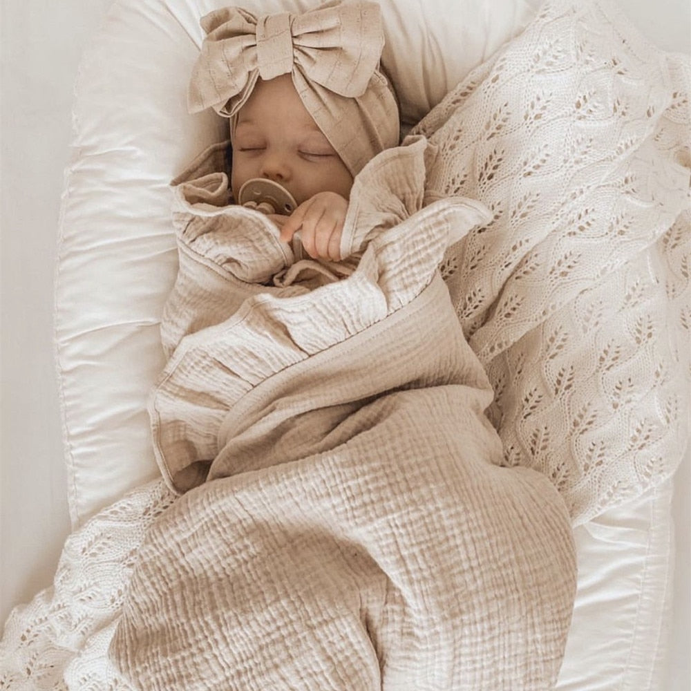 Dylan Newborn baby blankets, cotton accessories to cover