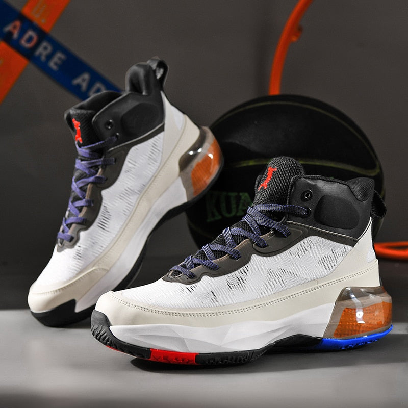 Super Cool Boys High Ankles Sneakers Good Quality Basketball Shoes