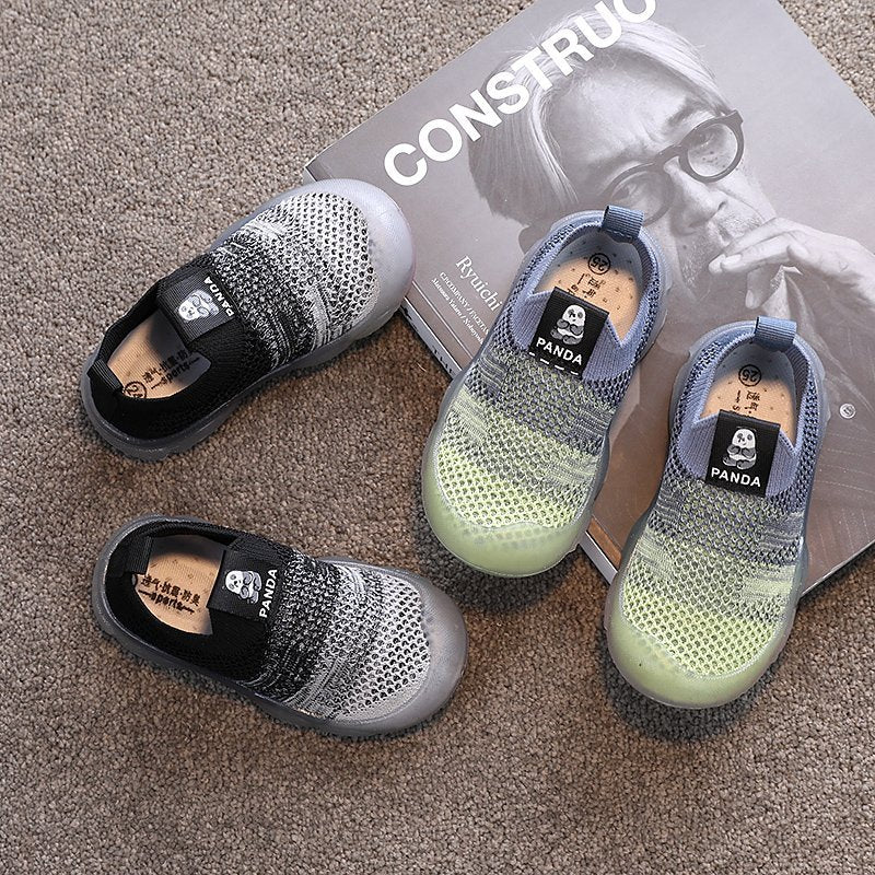 Knitted Kids Casual Shoes Boys Girls Sneakers