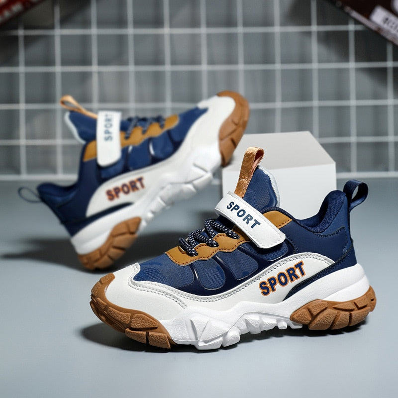 Boys Sports Shoes Camouflage Sneakers Running Children - GuGuTon