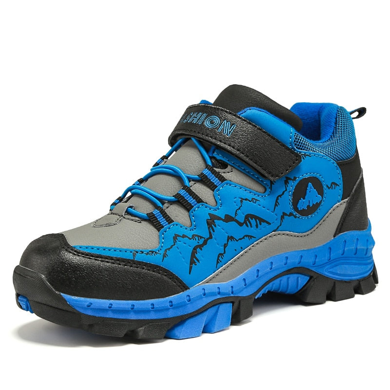 Winter Hiking Shoes Boys Kids Snow Boots Teenagers - GuGuTon