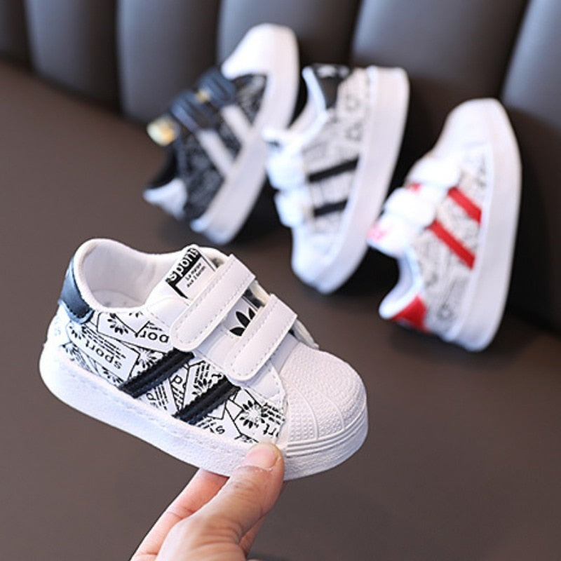 and Boys Anti-slip Bottom Baby Sneaker Casual Flat Shoes