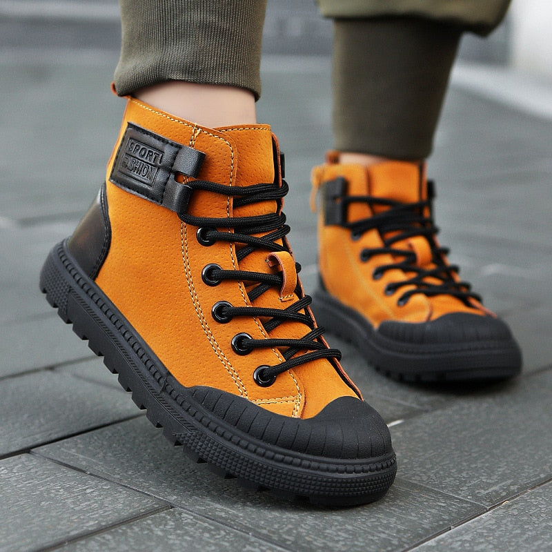 Children Ankle Boots Baby Boys Casual Shoes