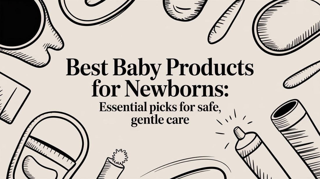Best Baby Products for Newborns: A Guide to Safe, Skin-Friendly Essentials