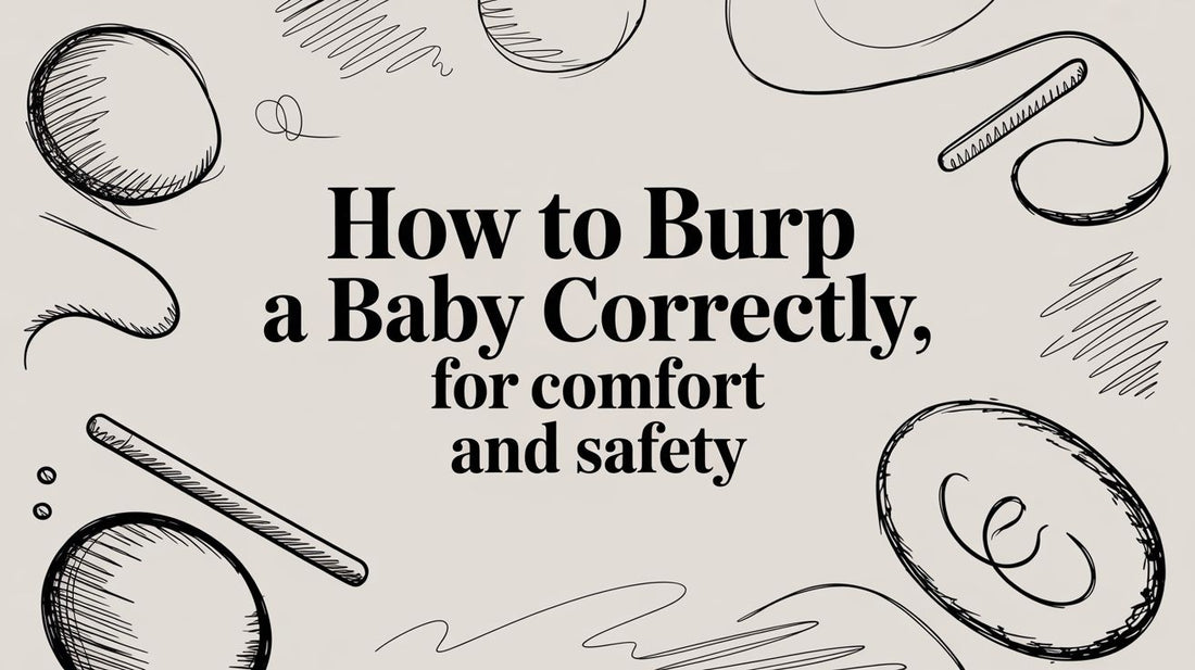 How to Burp a Baby Correctly for Comfort and Safety