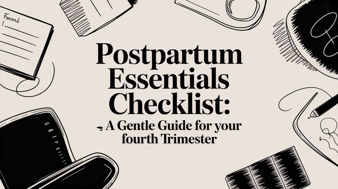 Postpartum Essentials Checklist: A Gentle Guide for Your Fourth Trimester
