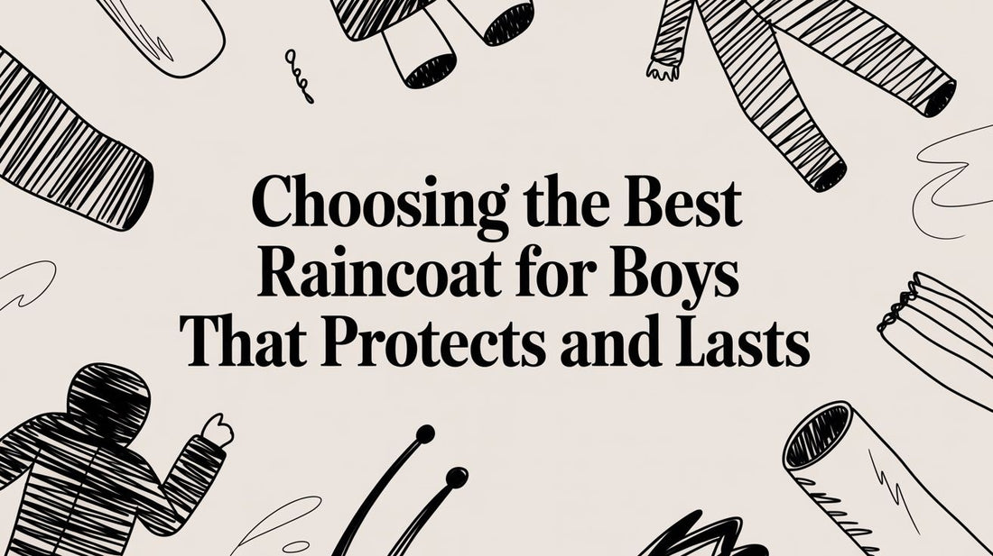 Choosing the Best Raincoat for Boys That Protects and Lasts