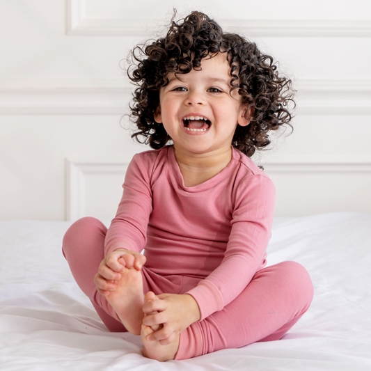 Kai Toddler/Kids Bamboo Pajamas - Dusty Rose - GuGuTon baby store - Baby Fashion - Toddlers Outfits - Babies Outfits - Toddler Clothes - Kids Clothing - Newborn Clothes - Newborn Wear - Kids Wear - Trending Clothes - Trending Outfits - Fall Fashion - Winter Fashion - Girls Clothes - Boys Clothes - Babies Wear - Kids Accessories - KidsWear - Summer Clothes - Summer Fashion - Summer Trend - Falls Sweaters - Tops - Bottom - Jeans - Blouse - Dresses - Newborn Dresses - Toys