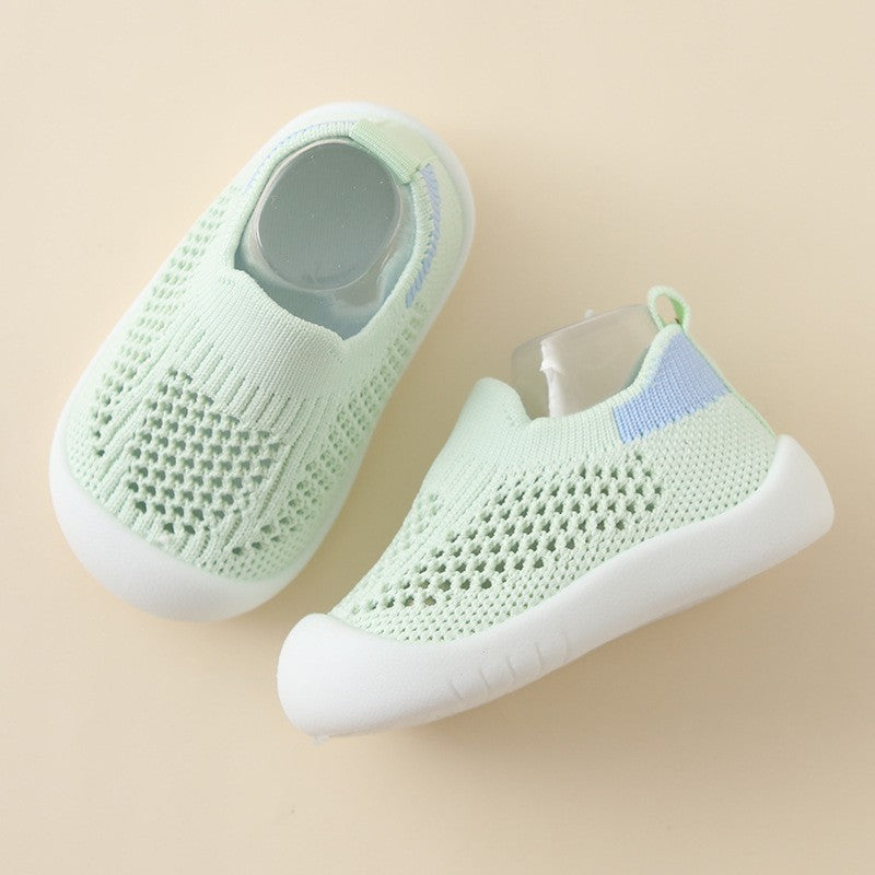 Billy Baby Toddler Shoes Soft Bottom Non-slip Lightweight Flying Shoes