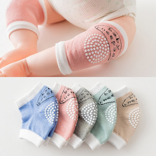 0-18 Months babys Non-slip Baby Kneecap Summer Cotton Knee Pad