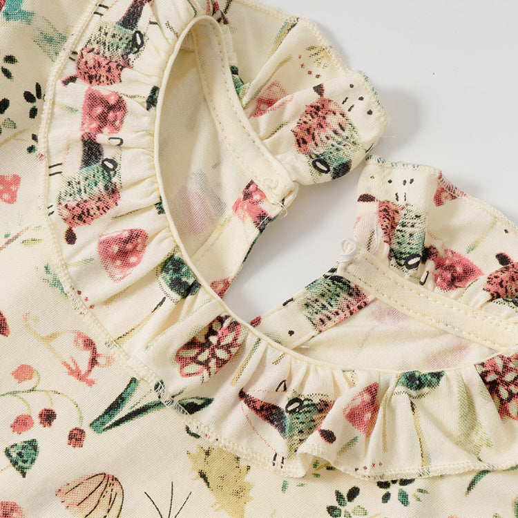 Abigail Children's t-shirt bottoming shirt t-shirt - GuGuTon baby store - Baby Fashion - Toddlers Outfits - Babies Outfits - Toddler Clothes - Kids Clothing - Newborn Clothes - Newborn Wear - Kids Wear - Trending Clothes - Trending Outfits - Fall Fashion - Winter Fashion - Girls Clothes - Boys Clothes - Babies Wear - Kids Accessories - KidsWear - Summer Clothes - Summer Fashion - Summer Trend - Falls Sweaters - Tops - Bottom - Jeans - Blouse - Dresses - Newborn Dresses - Toys