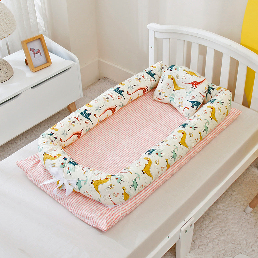 Cotton Portable Bed Is Removable And Washable - GuGuTon baby store - Baby Fashion - Toddlers Outfits - Babies Outfits - Toddler Clothes - Kids Clothing - Newborn Clothes - Newborn Wear - Kids Wear - Trending Clothes - Trending Outfits - Fall Fashion - Winter Fashion - Girls Clothes - Boys Clothes - Babies Wear - Kids Accessories - KidsWear - Summer Clothes - Summer Fashion - Summer Trend - Falls Sweaters - Tops - Bottom - Jeans - Blouse - Dresses - Newborn Dresses - Toys