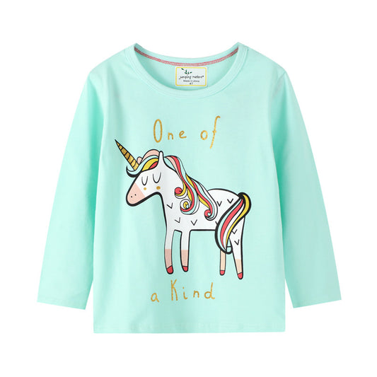 Sarah Girls' t-Shirt New Girls Long-Sleeved T-Shirt