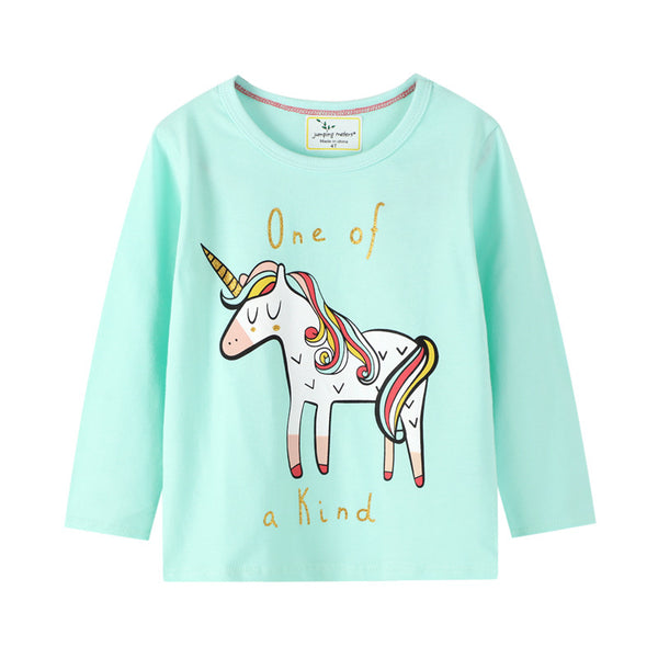 Sarah Girls' t-Shirt New Girls Long-Sleeved T-Shirt
