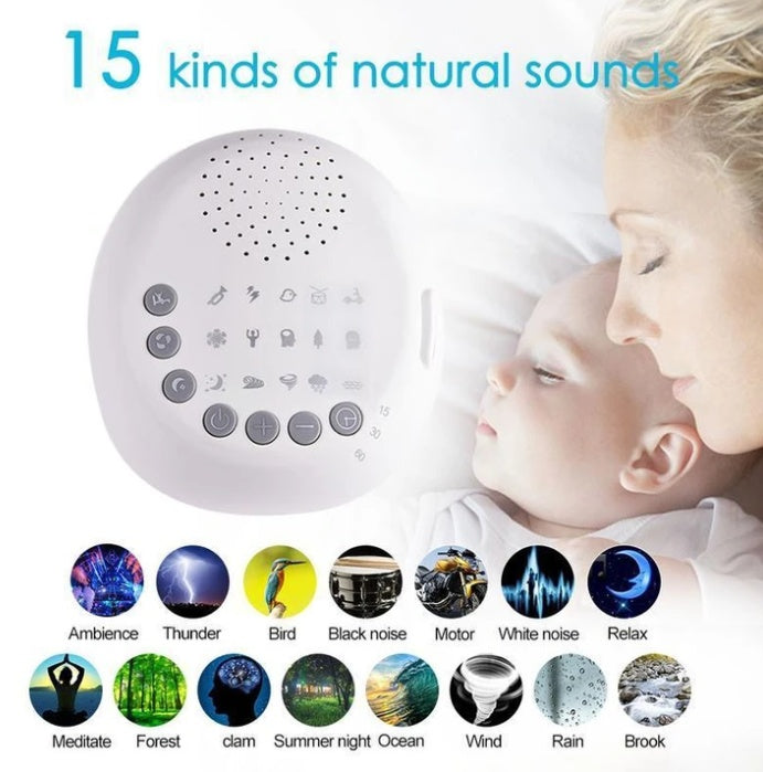 DreamSoothe White Noise Machine for Baby Sleeping & Relaxation