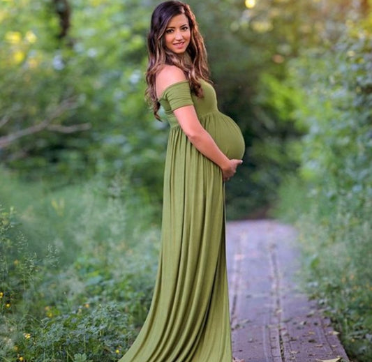 Diana Mommy Very Elegant Maternity Maxi Dress