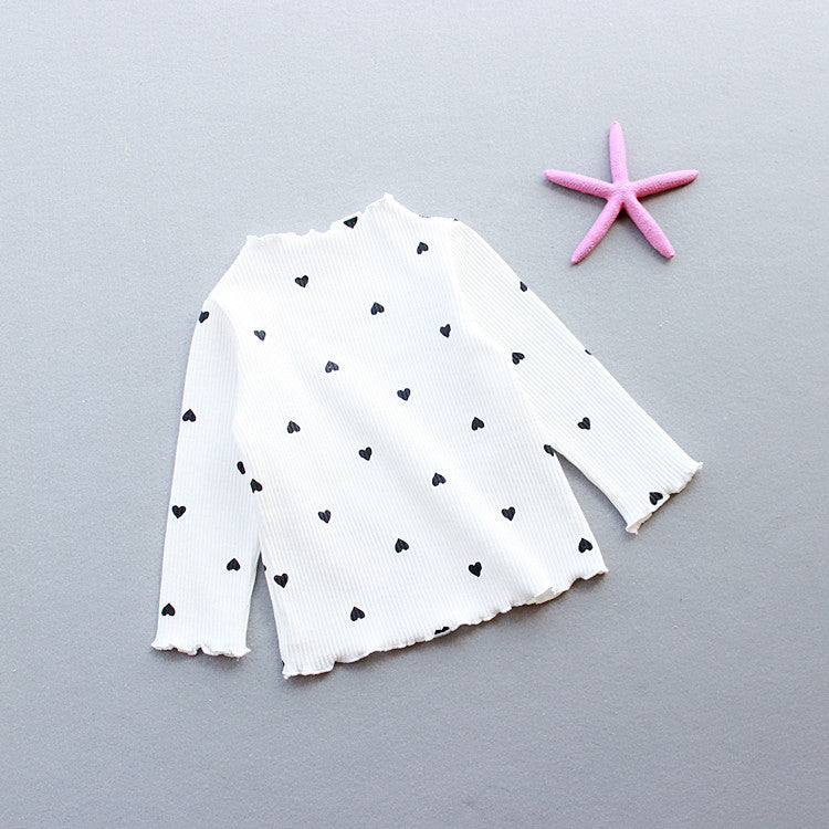 Ella Love long-sleeved T-shirt children's bottoming shirt - GuGuTon baby store - Baby Fashion - Toddlers Outfits - Babies Outfits - Toddler Clothes - Kids Clothing - Newborn Clothes - Newborn Wear - Kids Wear - Trending Clothes - Trending Outfits - Fall Fashion - Winter Fashion - Girls Clothes - Boys Clothes - Babies Wear - Kids Accessories - KidsWear - Summer Clothes - Summer Fashion - Summer Trend - Falls Sweaters - Tops - Bottom - Jeans - Blouse - Dresses - Newborn Dresses - Toys