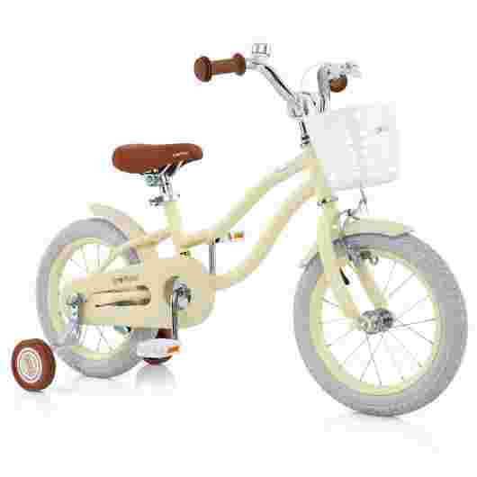 Adjustable Kids Bike with Training Wheels, 14 Inches