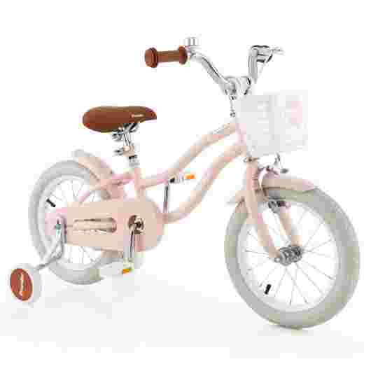 14 Inch Kid's Bike with Training Wheels & Basket