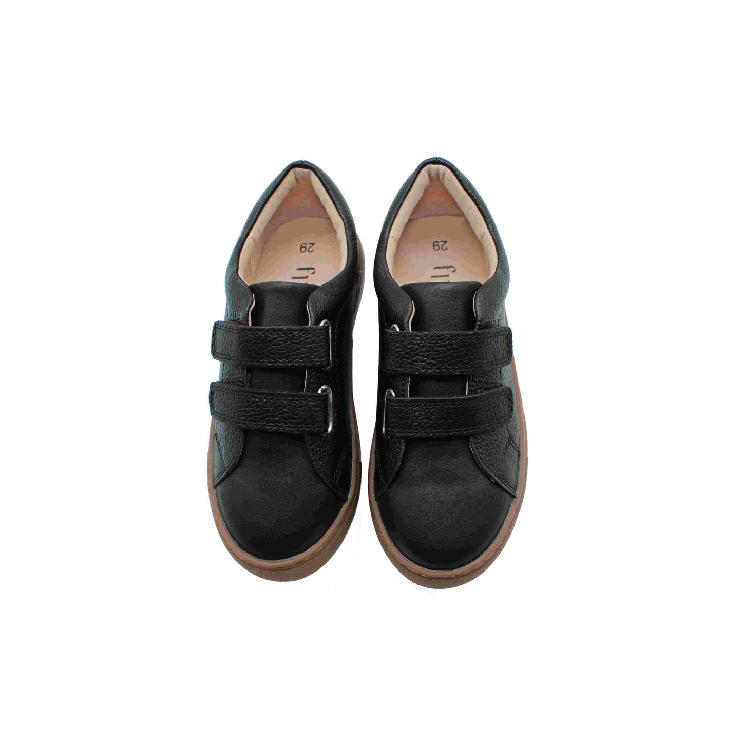 Ken Black Leather Boys Shoe - Stylish and Comfortable Fit