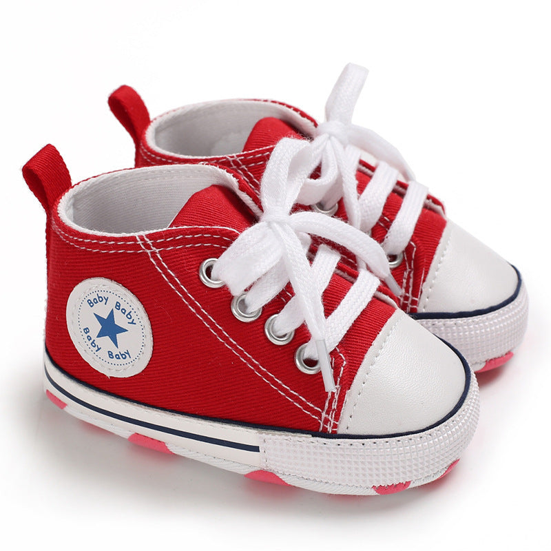 Jimmy Baby soft-soled shoesBaby shoes canvas shoes