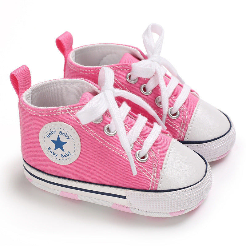 Jimmy Baby soft-soled shoesBaby shoes canvas shoes