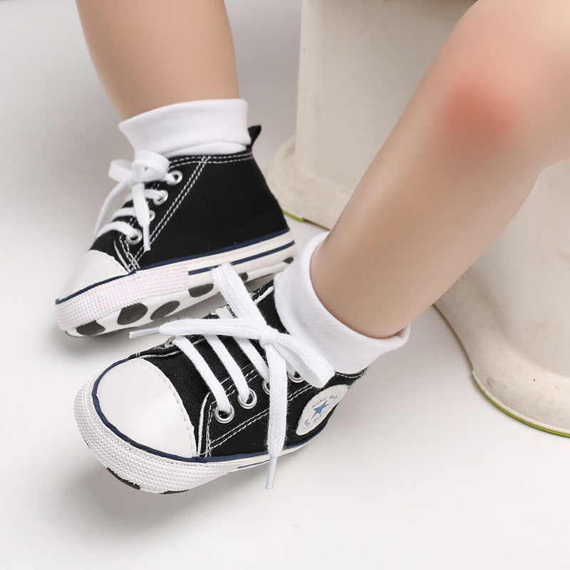 Jimmy Baby soft-soled shoesBaby shoes canvas shoes