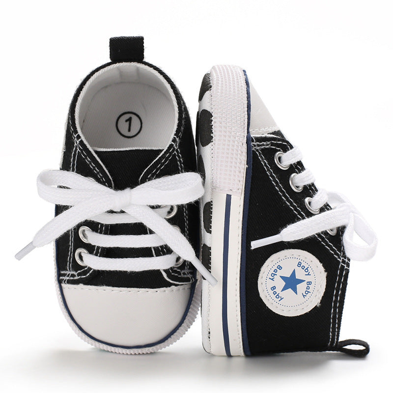 Jimmy Baby soft-soled shoesBaby shoes canvas shoes