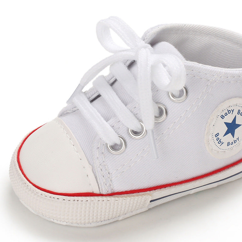 Jimmy Baby soft-soled shoesBaby shoes canvas shoes