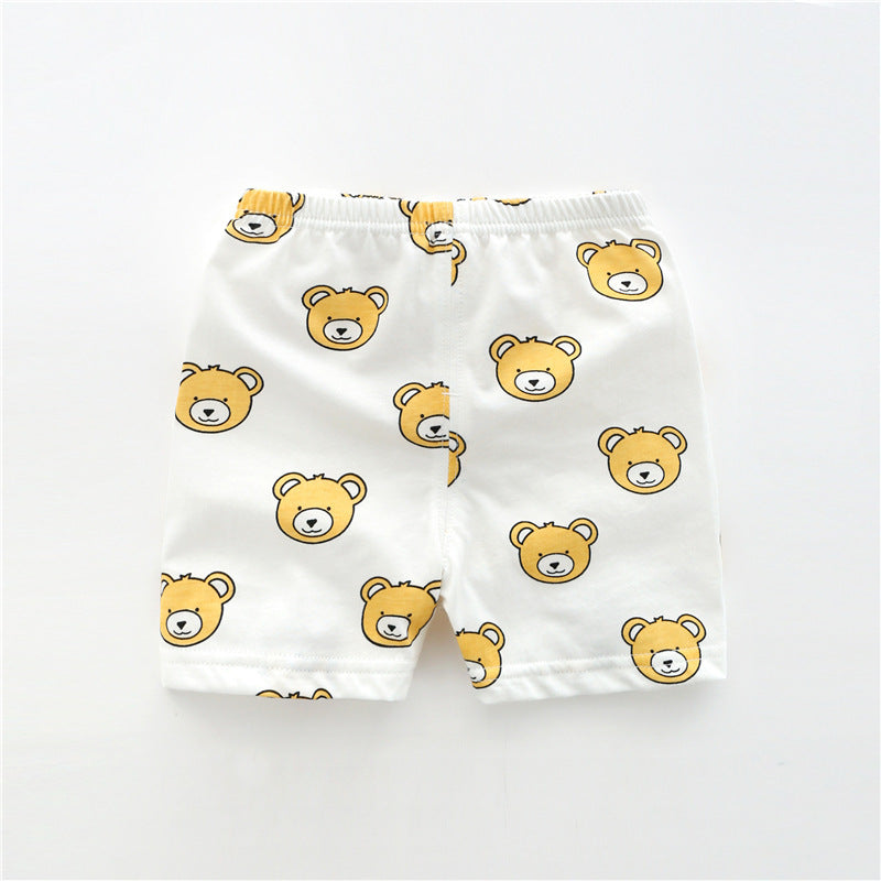 Lucas Boys Summer Cotton Thin Open Crotch Shorts